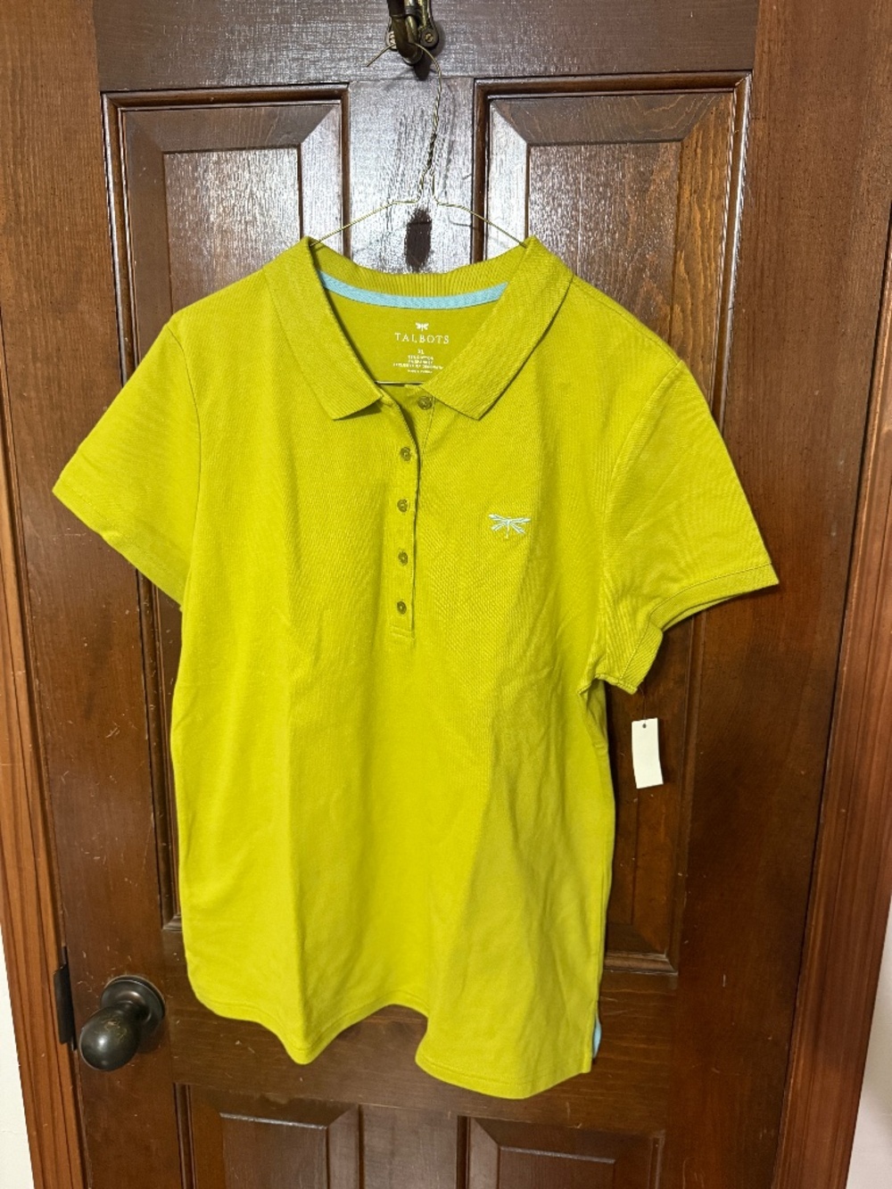 Talbots light green shirt, size XL (NWT)